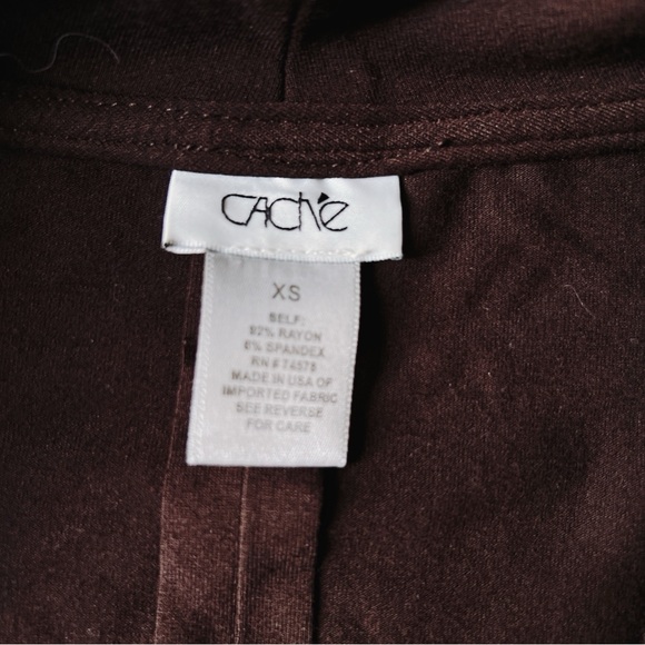 Chocolate Brown Ruched Dress - Picture 3 of 5